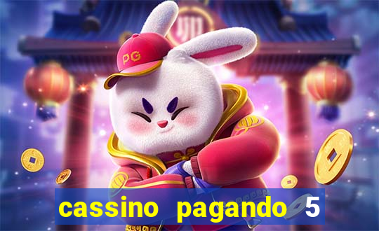 cassino pagando 5 reais no cadastro